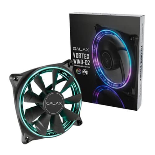 Galax Vortex Wind-02 ARGB 120mm Cabinet Fan (Single Pack)